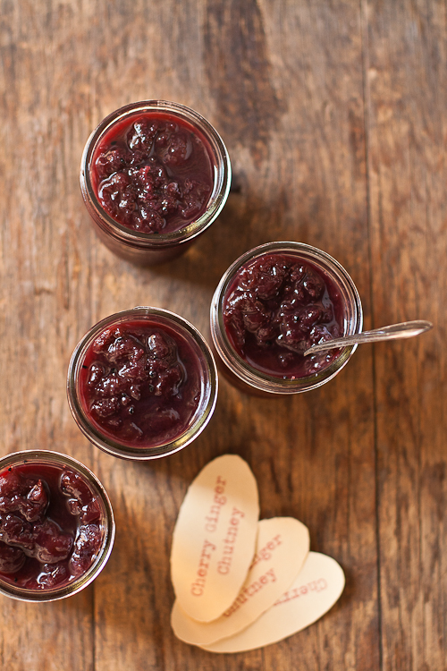 Cherry Ginger Chutney