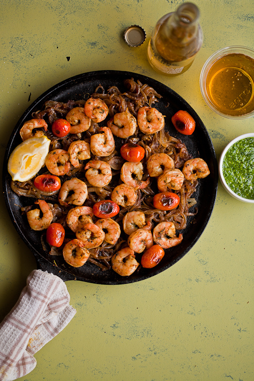Shrimp sizzler