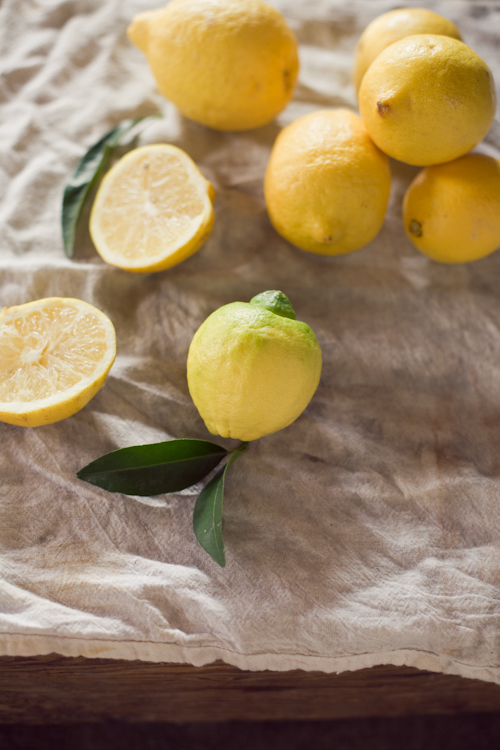 Lemons from the backyard