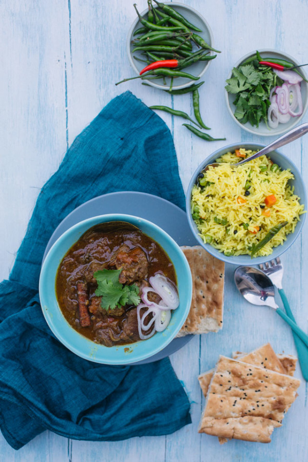 Pressure Cooker Mutton Curry