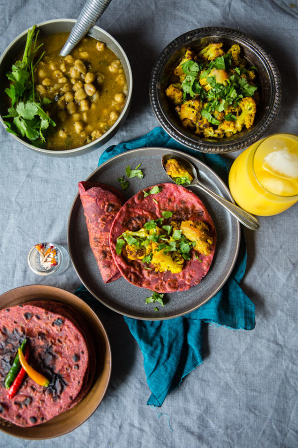 beetroot paratha