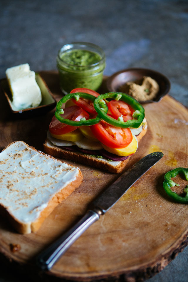 Grilled BOmbay Sandwich