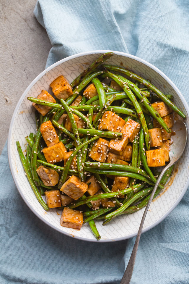 Sweet and Spicy Tofu Stir Fry