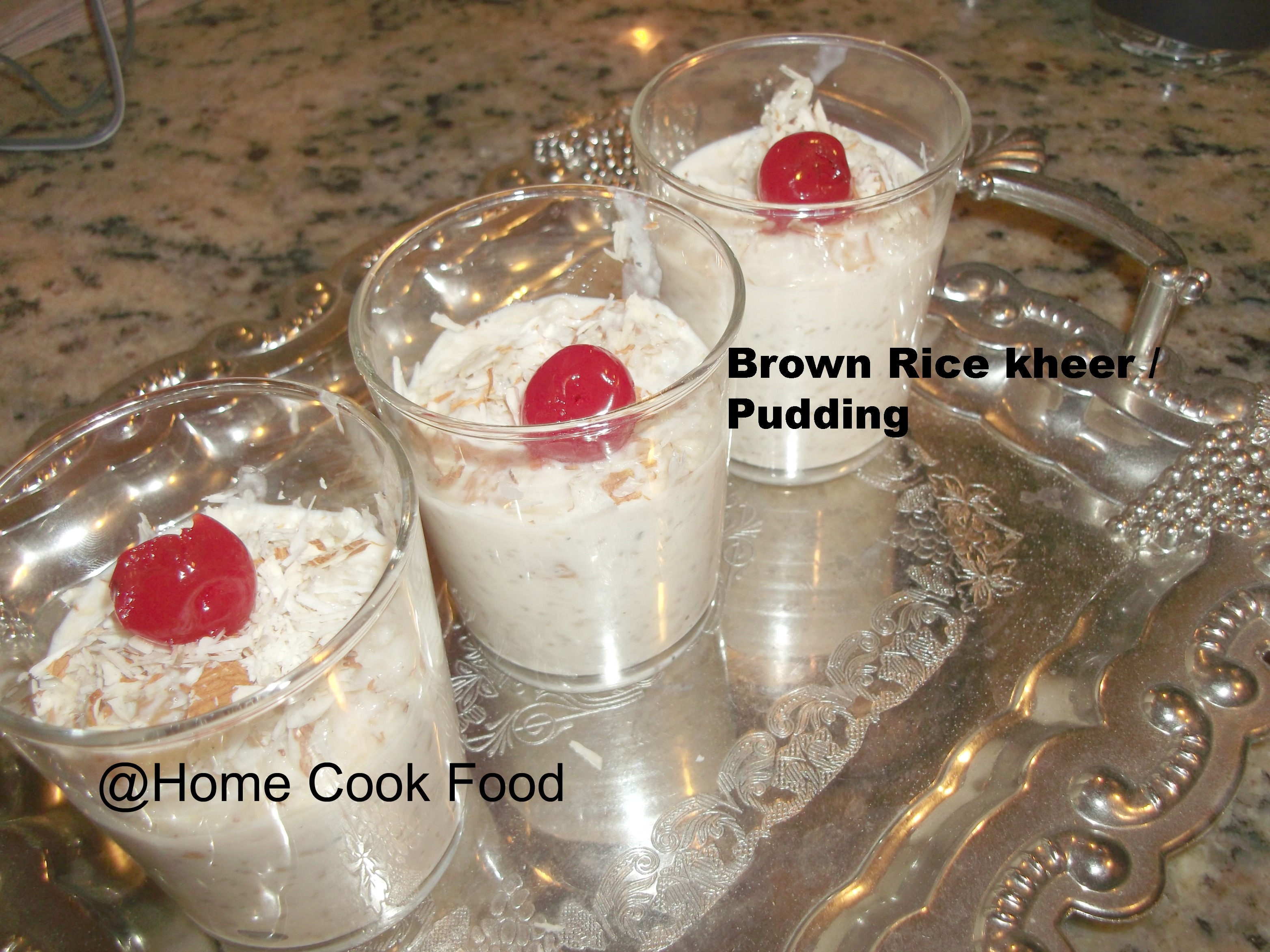Brown Rice Kheer / Pudding