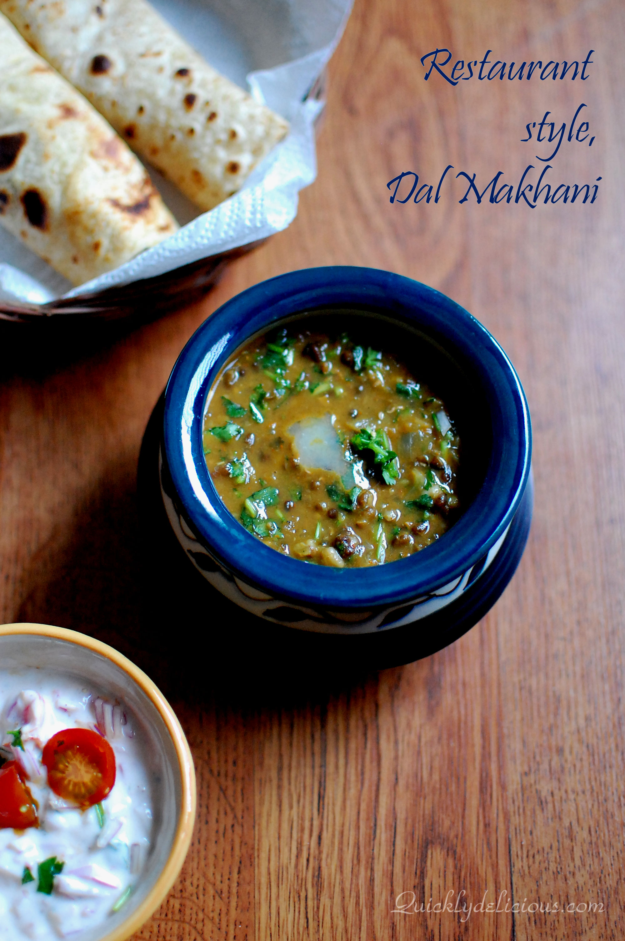 Restaurant-style Dal Makhani, No Cream