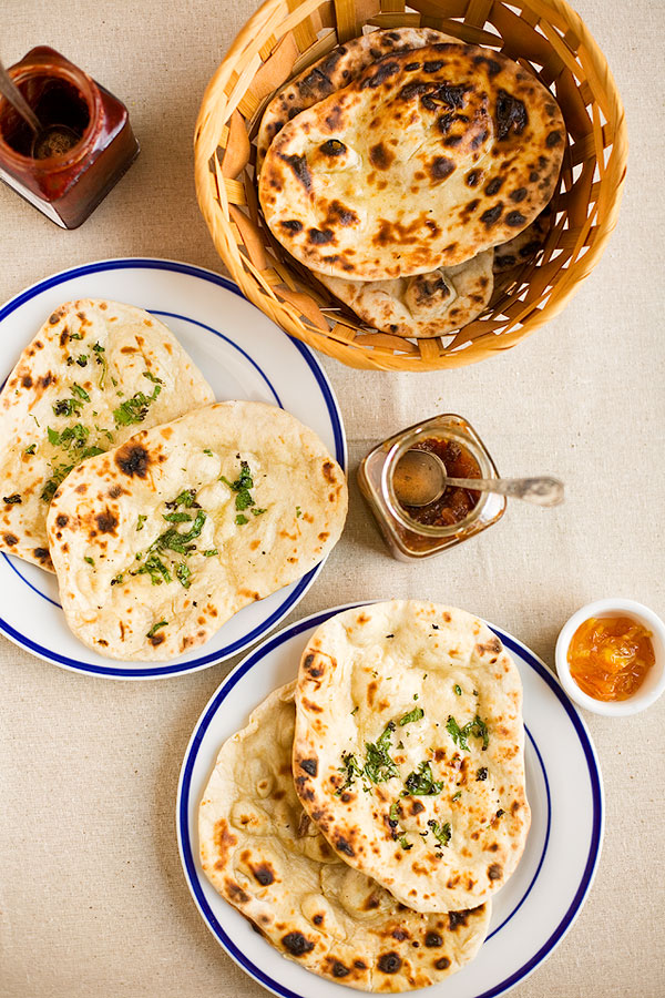 Homemade Naan with Malai Kofta
