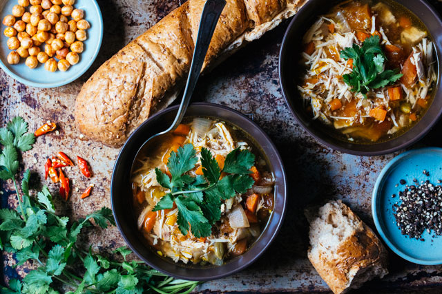 Slow Cooker Chicken Shorba