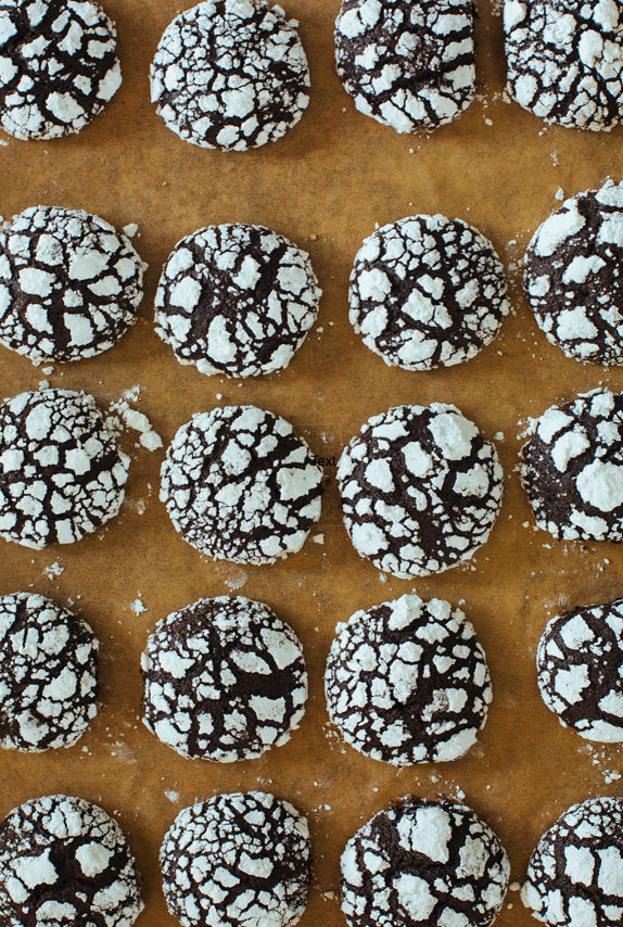 Chocolate Crinkle Cookies