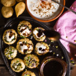Sprouts Dahi Papdi