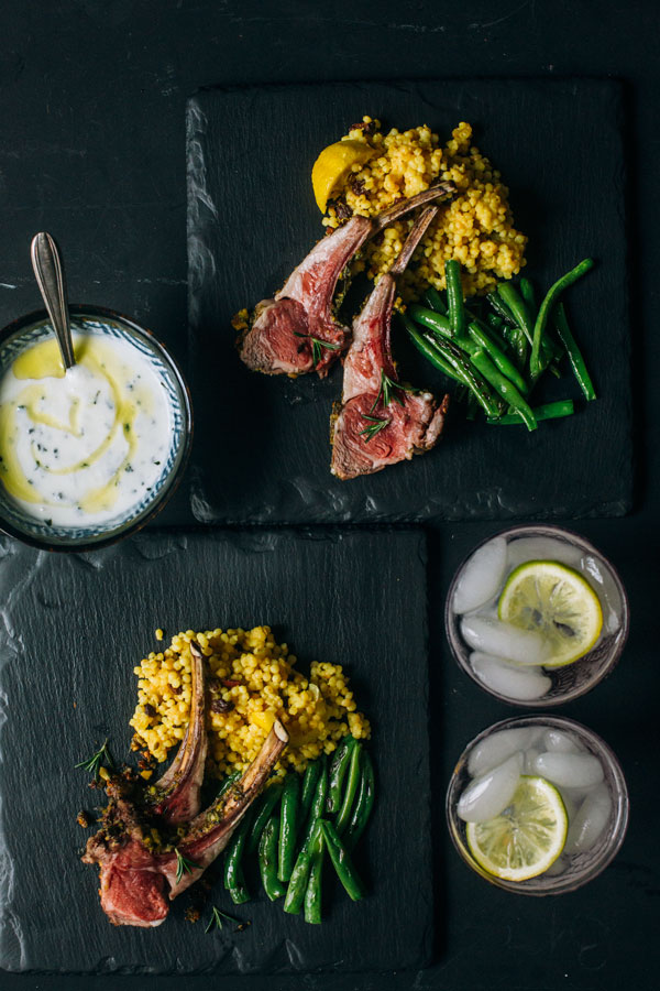 Rosemary Garlic Crusted Lamb