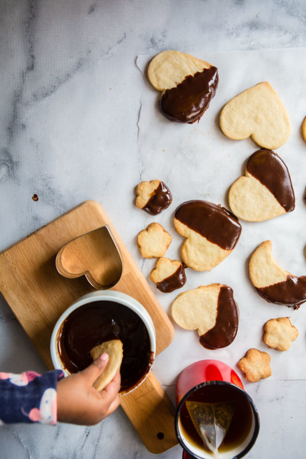 Chocolate dipped Sugar Cookies