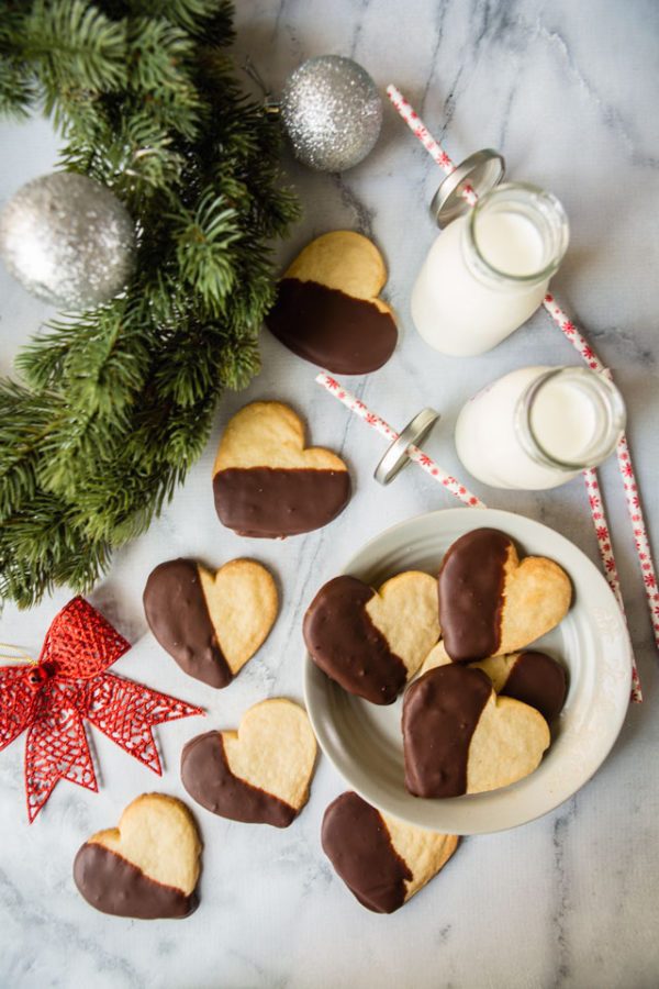 Chocolate dipped Sugar Cookies