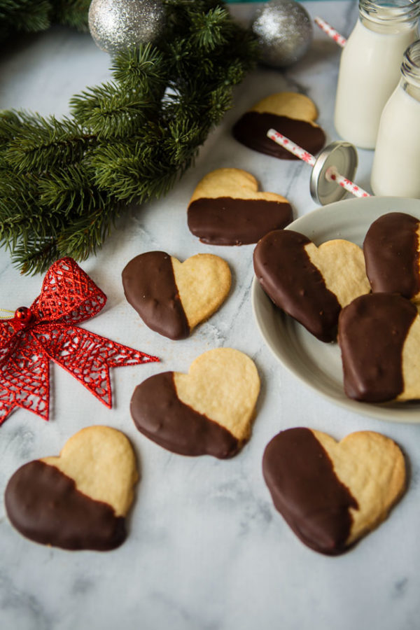 Chocolate dipped Sugar Cookies