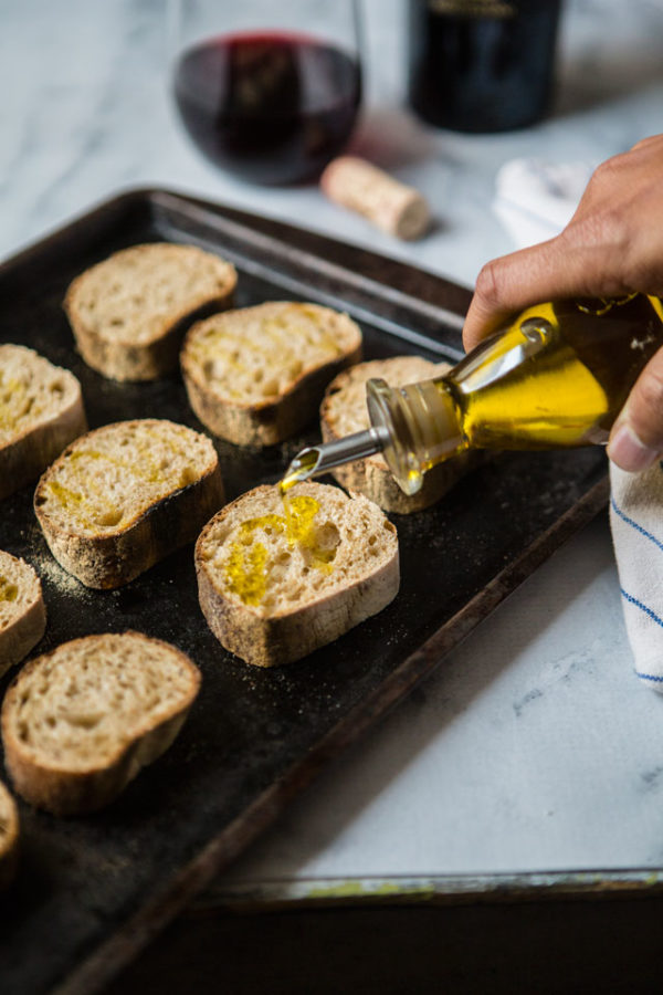 Indian Inspired Bruschetta