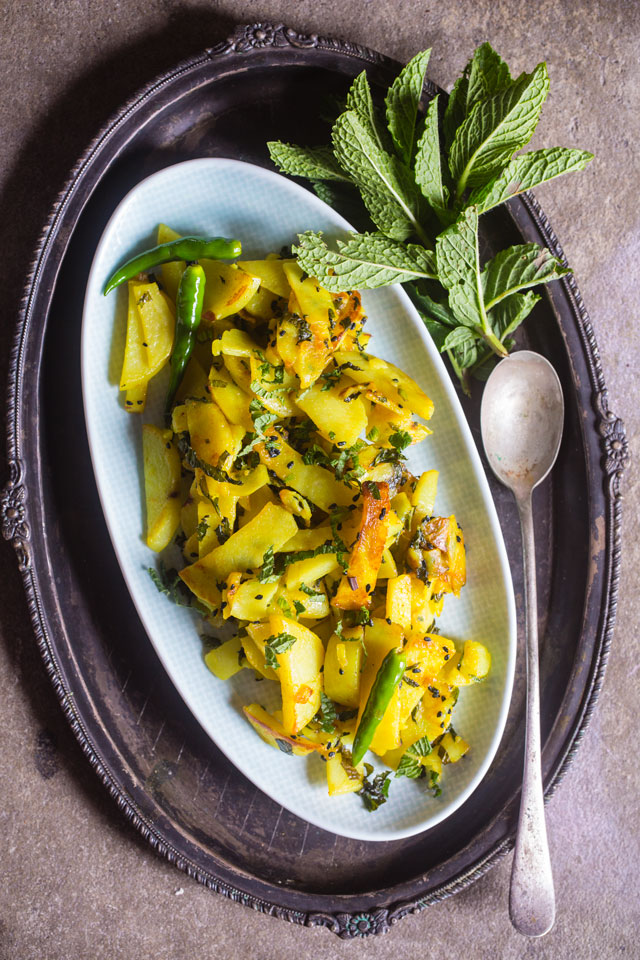 Pudine Ke Aloo