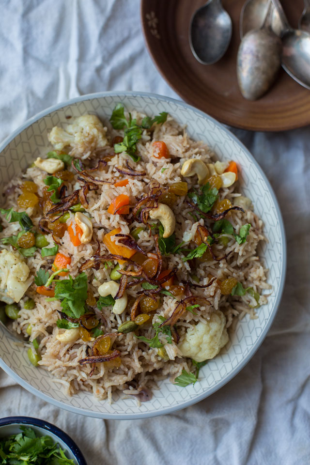 Pressure Cooker Veg. Pulao