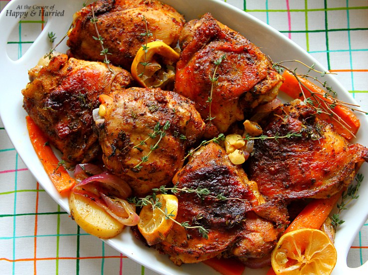 Blackened Spiced Roasted Chicken
