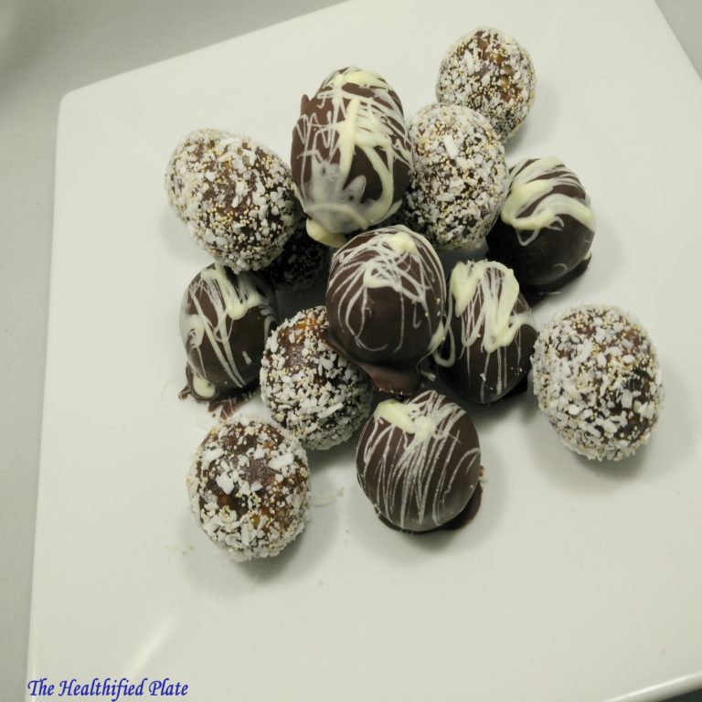 Date and Walnut Truffles