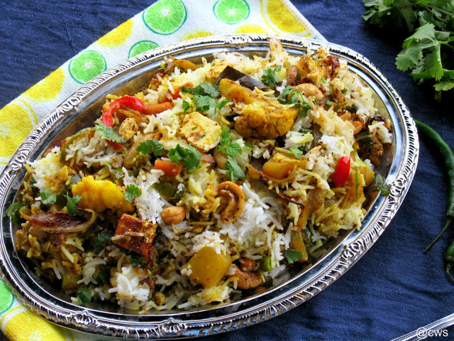 Vegetable Dum Biryani