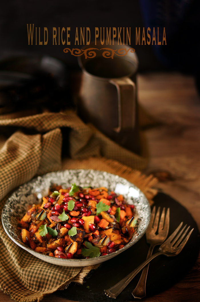 WILD BLACK RICE N’ PUMPKIN MASALA