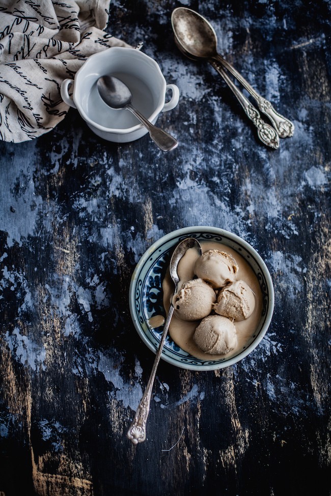 Date Palm Jaggery Ice Cream