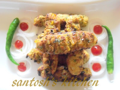 Grilled Corn Kabab
