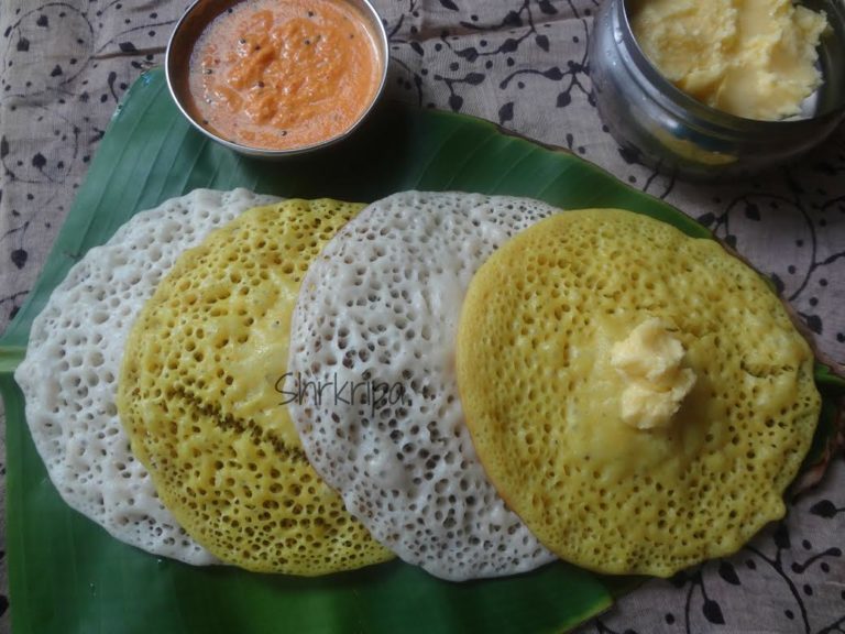 Surnoli: (Bread dosa/ Buttermilk dosa)